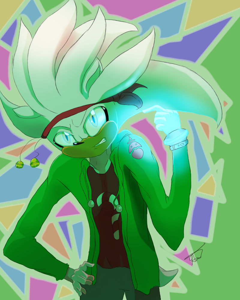 Silver the Hedgehog Christmas by AveryMar on DeviantArt