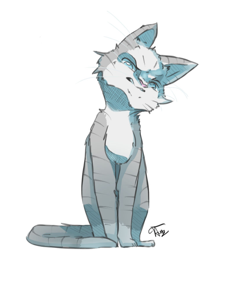 Jayfeather - What do you want? by AveryMar on DeviantArt