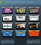 GBA Roms  [Cartridge Icons]
