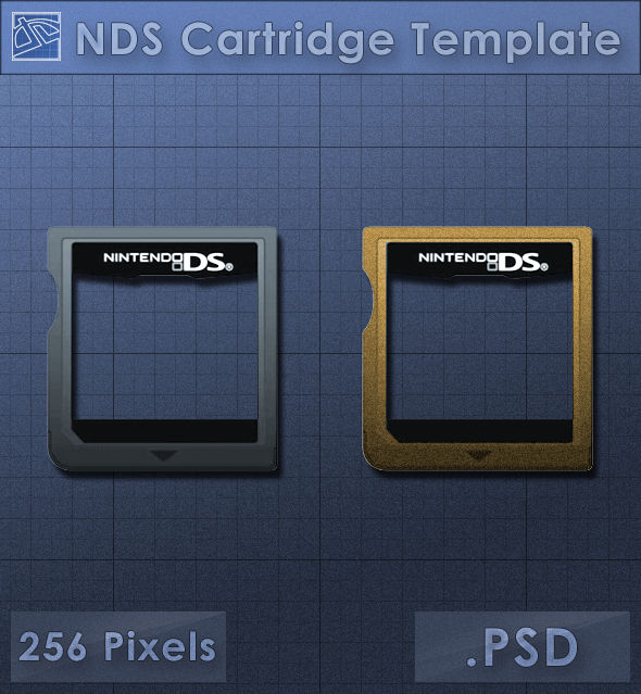 NDS Cartridge Icon [Template] by VoidSentinel on DeviantArt