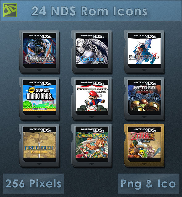 GBA Roms [Cartridge Icons] by VoidSentinel on DeviantArt