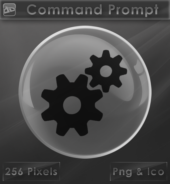 Command Prompt [Glass Icon] by VoidSentinel on DeviantArt