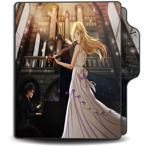 Your Lie In april v2 folder icon by AhmedFarouk20 on DeviantArt