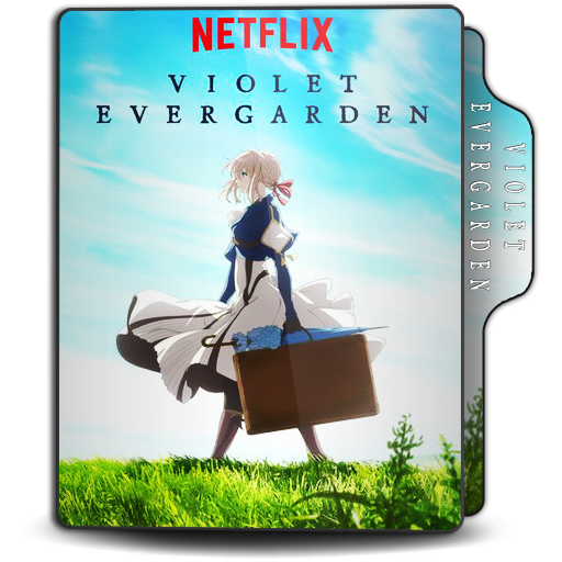 violet evergarden folder icon by AhmedFarouk20 on DeviantArt