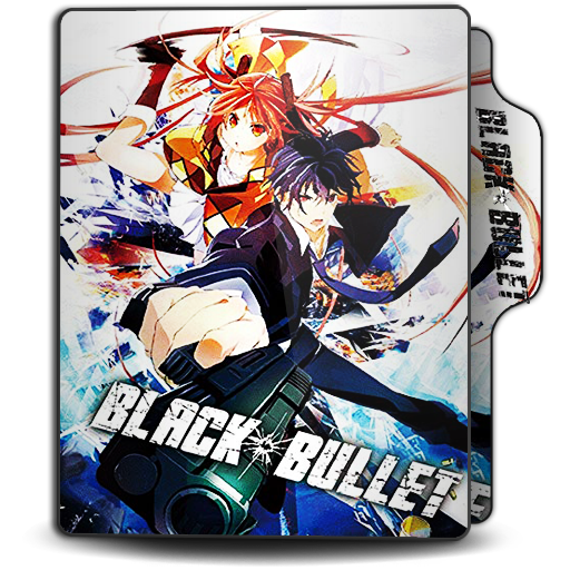 Black Bullet - Icon Folder by ubagutobr on DeviantArt