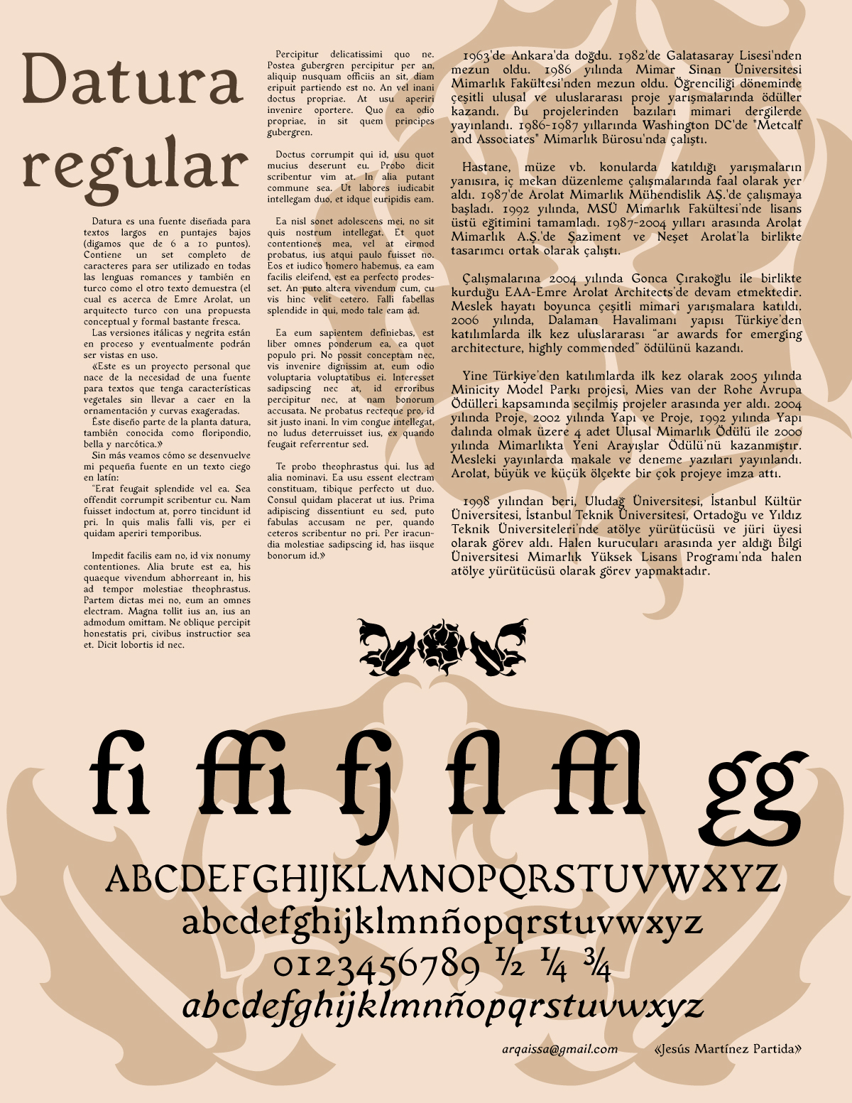 Datura Font