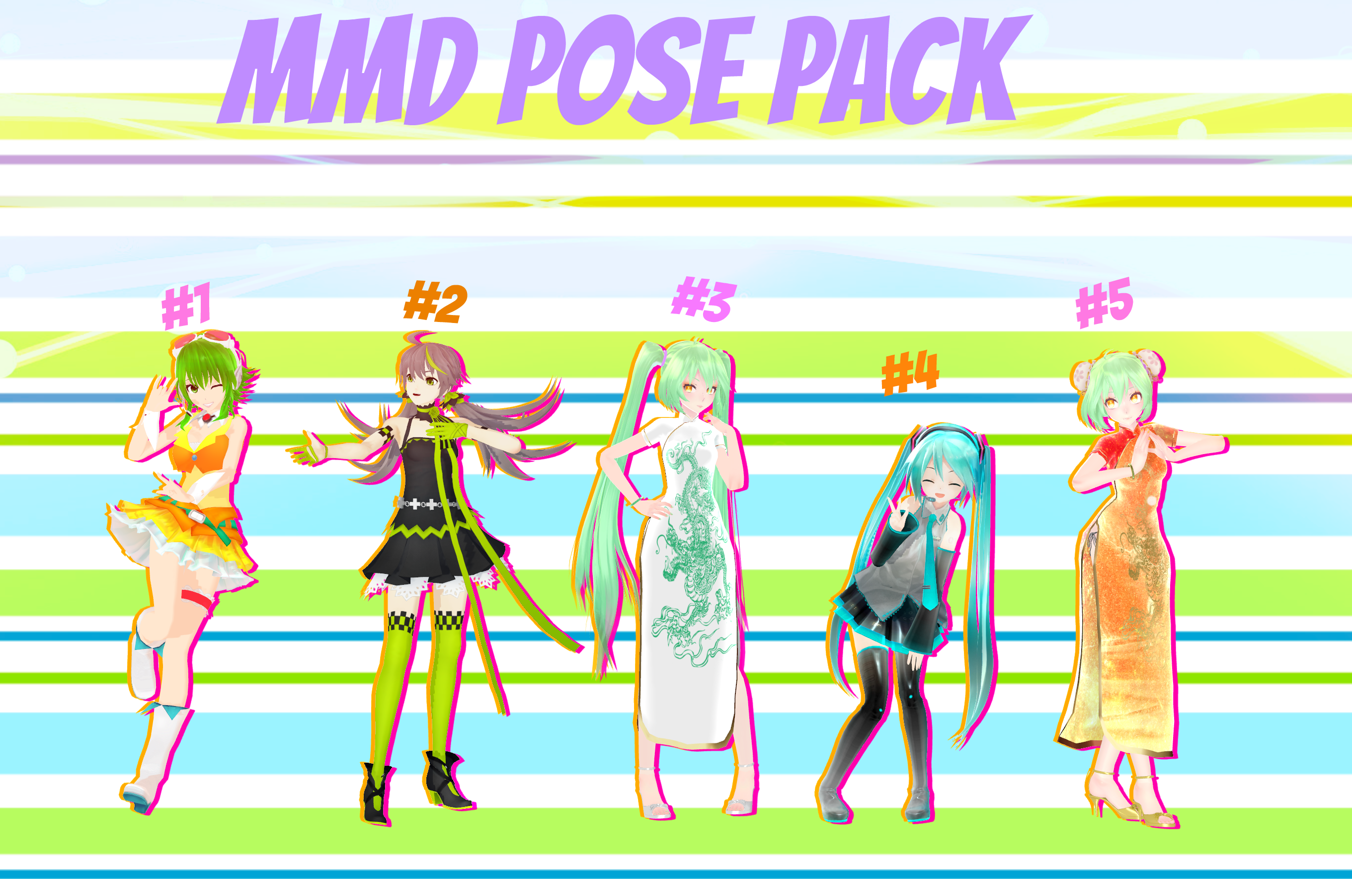 [MMD] Pose Pack Download by ZensprixXx on DeviantArt