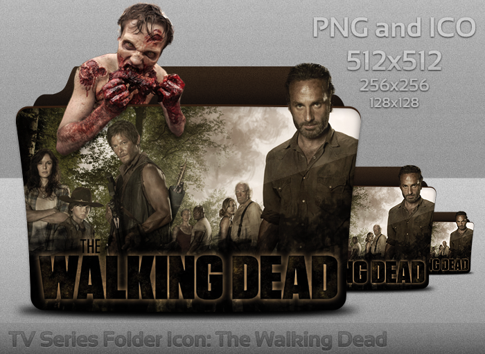 The Walking Dead Folder Icon by atty12 on DeviantArt