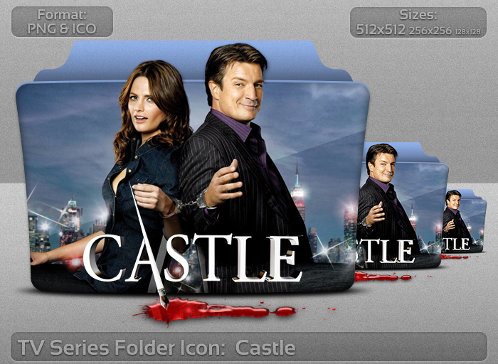 Castle Tv Serie Folder Icon By Atty12 On Deviantart