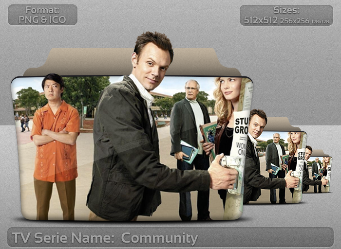 Community - Tv Series Folder Icon