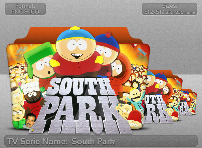 South Park - Tv Series Folder Icon by atty12 on DeviantArt