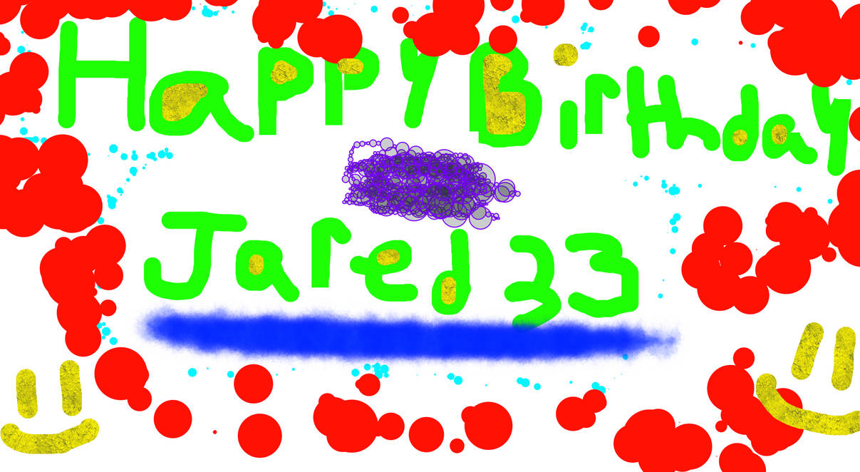 Happy Birthday Jared33 by RedShamrock56 on DeviantArt