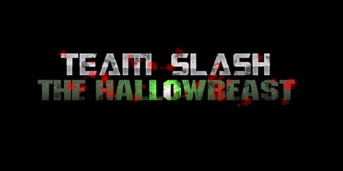 TEAM SLASH THE HALLOWBEAST LOGO