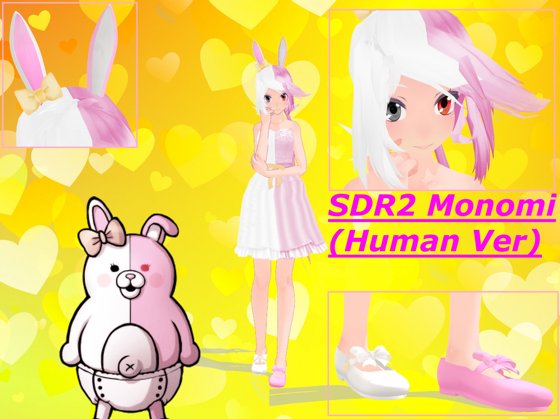 TDA Monomi Human (Danganronpa 2) (DOWNLOAD!!!)