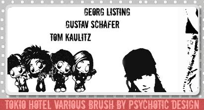 Tokio Hotel Various Brush