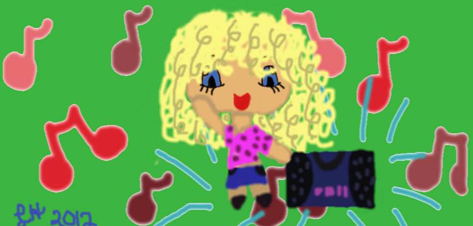 Dancing chibi by cutietown on DeviantArt