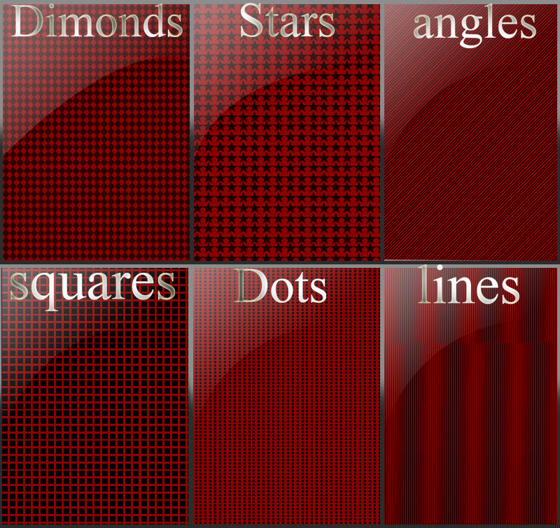 6 seamless background patterns by l-ThatGuyChu-l on DeviantArt