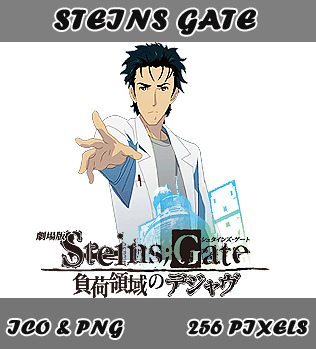 Steins Gate Icon Myk