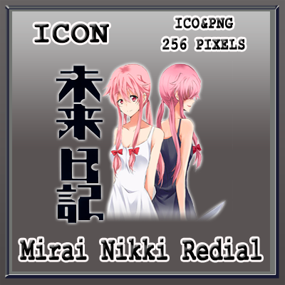 Wallpaper Mirai Nikki Redial Ova Icon By Myk 2103 On Deviantart Free