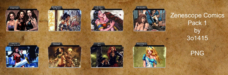 Zenescope Comics Folder Pack by 3o1415 on DeviantArt