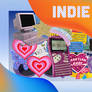38 INDIE STYLE PNGS PACK.