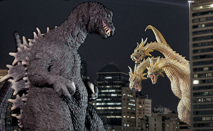 Godzilla vs King Ghidorah by TheSpiderAdventurer on DeviantArt