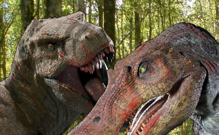 T rex vs Spinosaurus Bloody Battle by TheSpiderAdventurer on DeviantArt