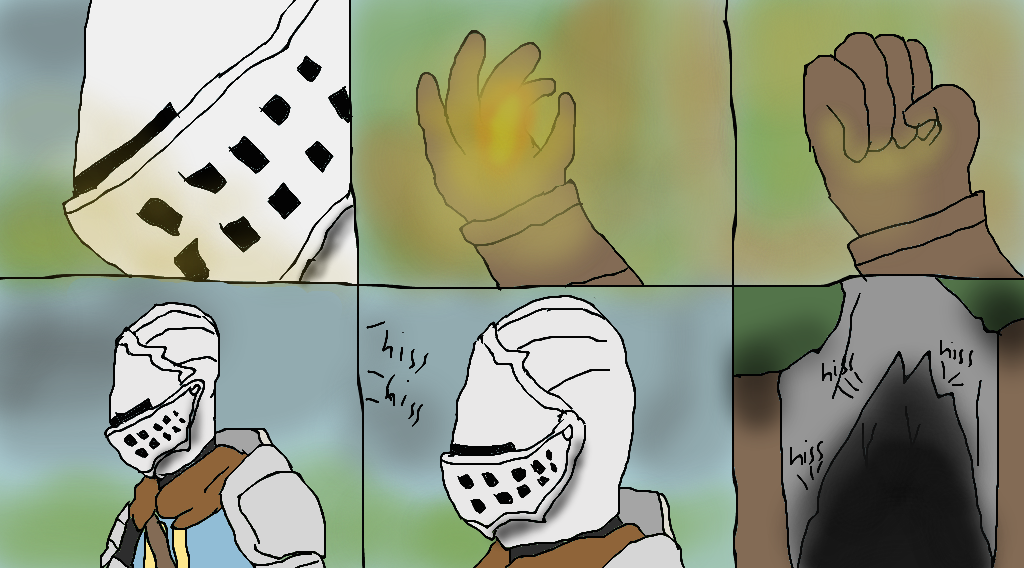 Dark Souls comic, A special soul Page 2