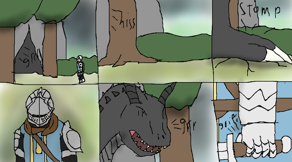 Dark Souls comic, A special soul Page 3