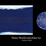 Water World with Polar Ice by Ali Ries 2019