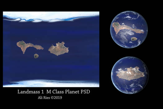 Landmass 1 M Class by Ali Ries 2019