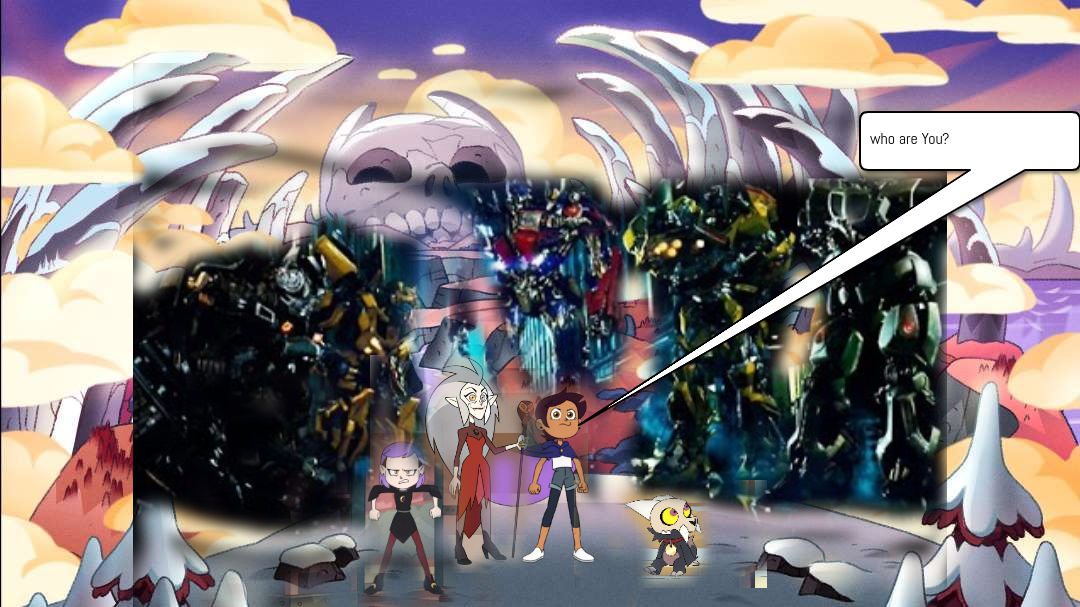 Luz and Amity and King and Eda Meet Autobots by tfwheejack on DeviantArt