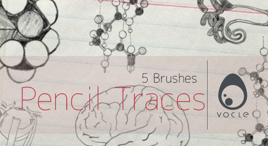 Pencil Traces - Brush Set