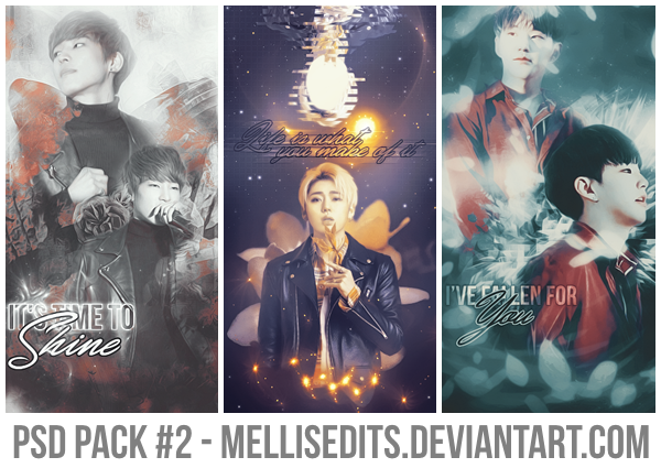 PSD PACK #2 - MELLISEDITS