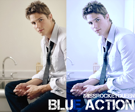 Blue action