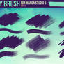 Dry Brush Pack for Manga Studio 5 (Ver. 1)