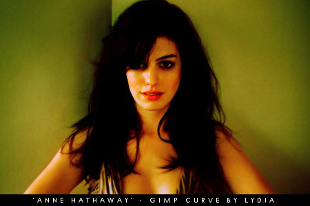 #13 Gimp curve - Anne Hathaway