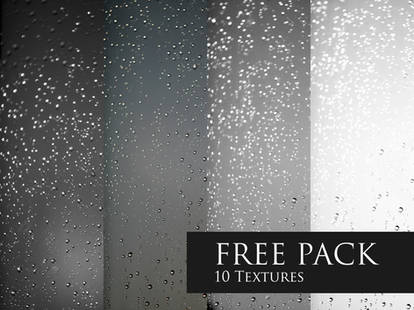 FREE Texture Pack - Rain drops