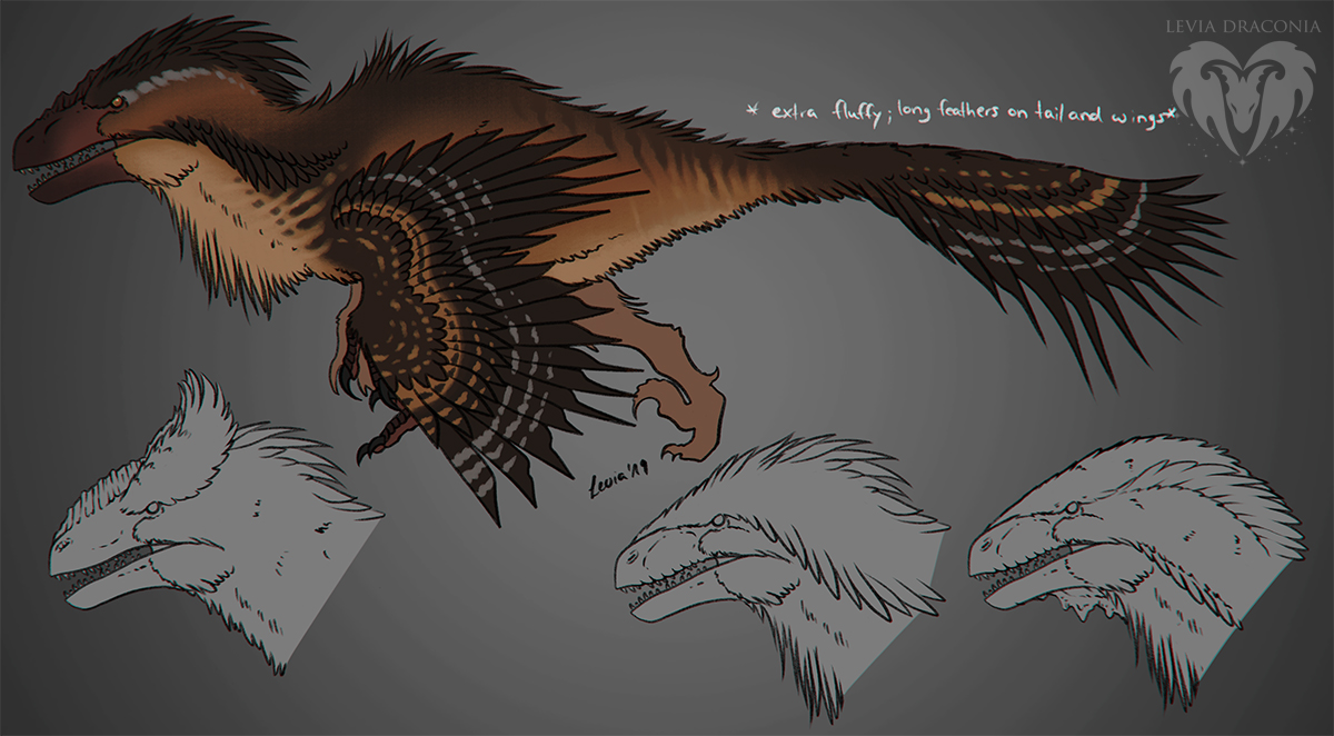 Utahraptor Mutation + Free Base Download by LeviaDraconia on DeviantArt