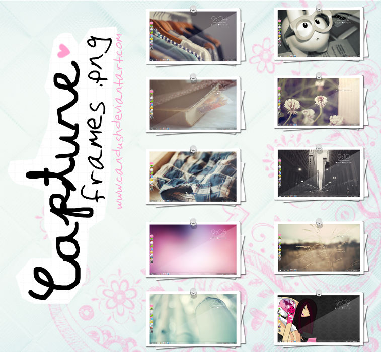 Capture Frames Png by Candush on DeviantArt