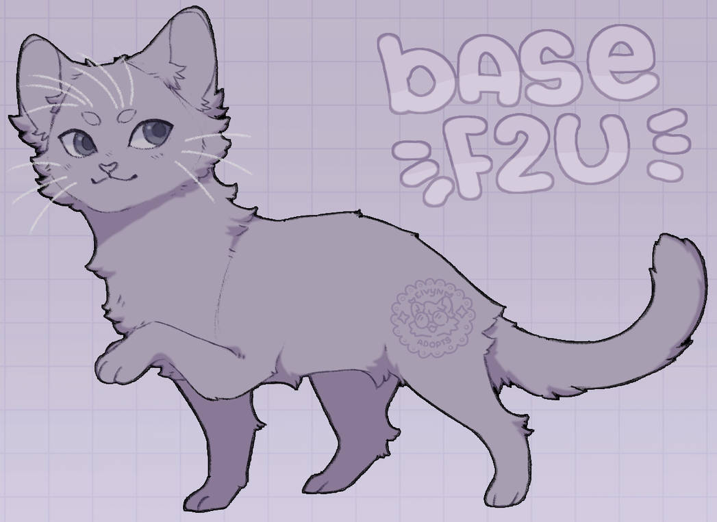 Kitty base F2U by Eivyn on DeviantArt