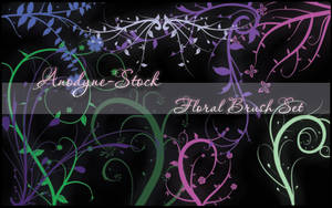 Floral Brush Set