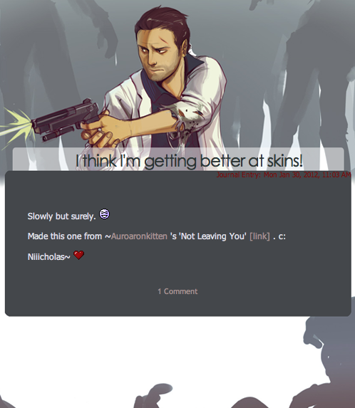 L4d2 Nick Glock Journal Skin By Nellisl4d2 On Deviantart