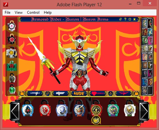 [FLASH] Kamen Rider GAIM Arms Change v17.61.5 BETA