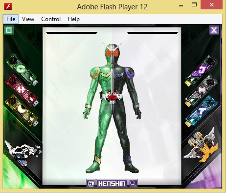 kamen rider w belt flash kamen rider w belt flash