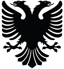 Albanian Eagle Vector