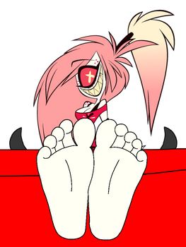 Cherri bomb feet in stocks