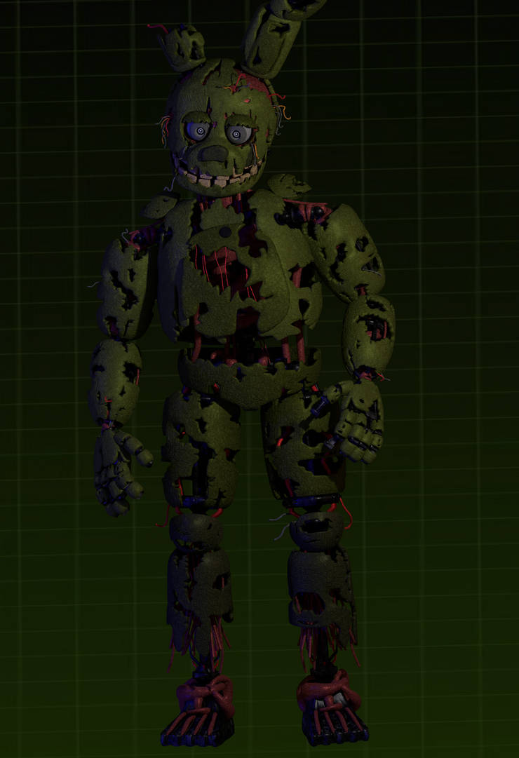 Springtrap V4 Blender Port by Voinea12 by Voinea12 on DeviantArt