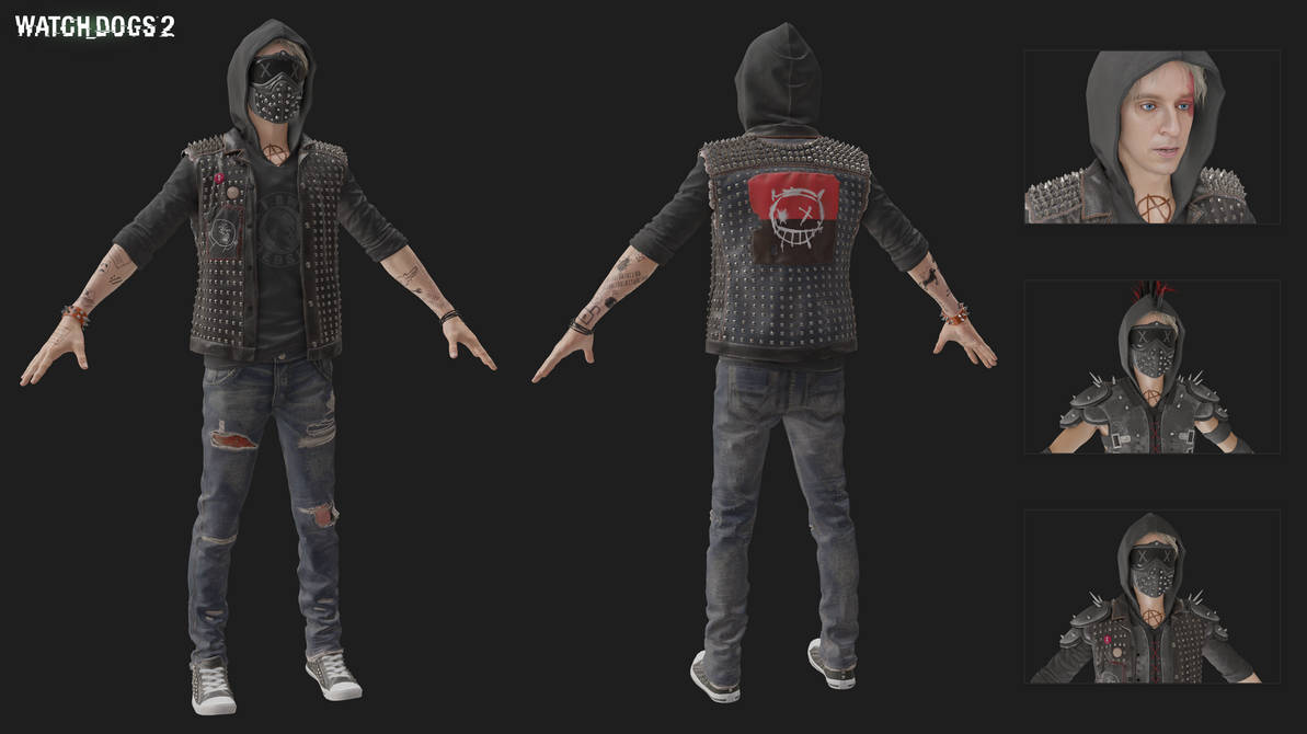 Watch Dogs 2 Wrench model by thevvitcher on DeviantArt