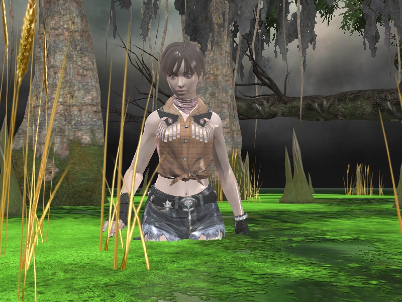 XNA Lara (Rebecca Chambers) fully animated in swam